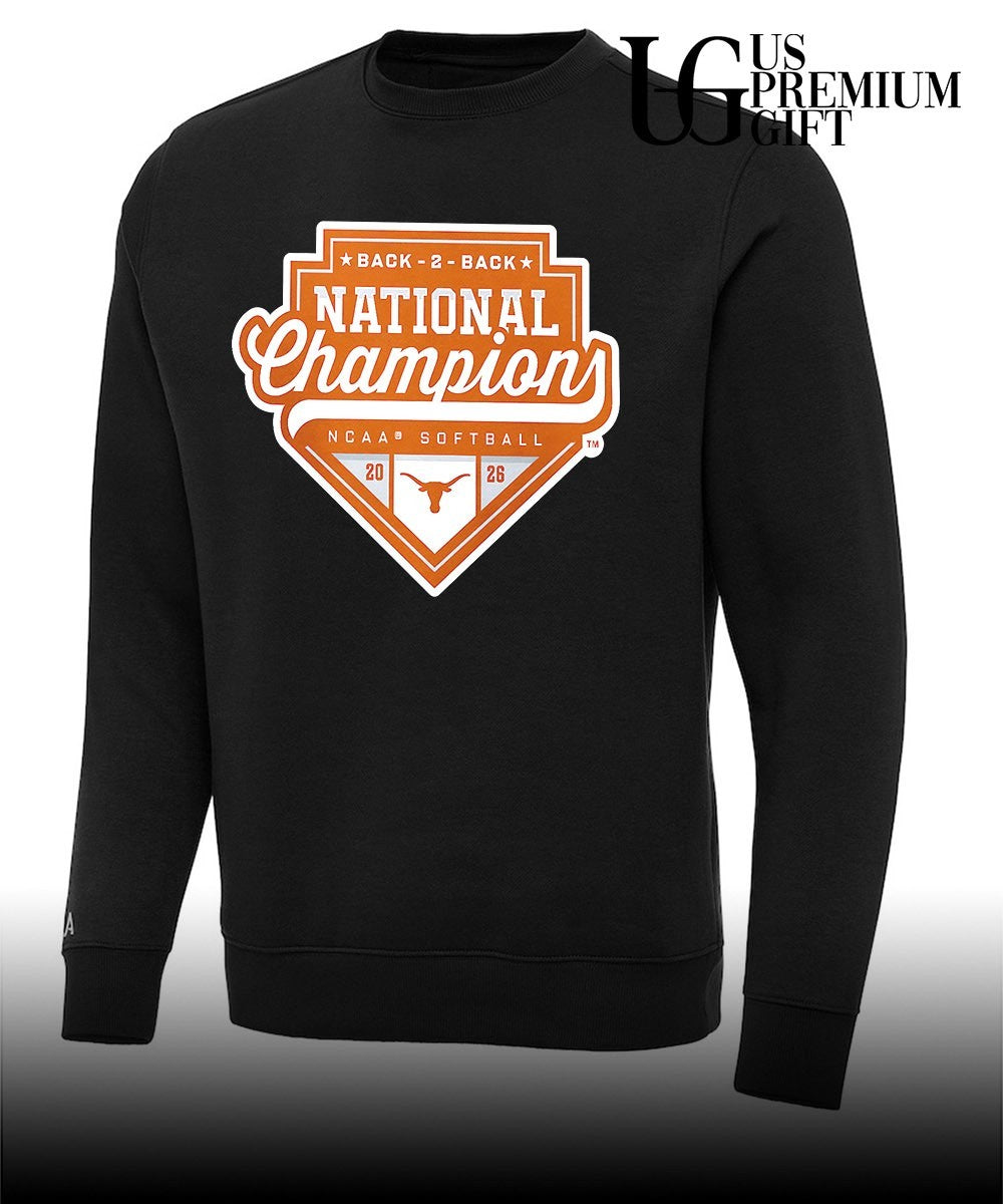 Texas Longhorns 2026 NCAA Softball Women’s College World Series Back-to-Back National Champions shirt