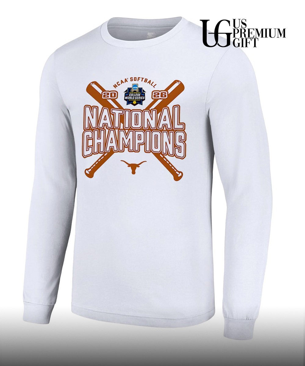 Texas Longhorns 2026 NCAA Softball Women’s College World Series Champions logo shirt Unisex