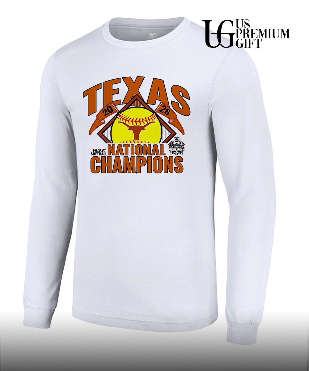 Texas Longhorns 2026 NCAA Softball Women’s College World Series National Champions shirt Unisex