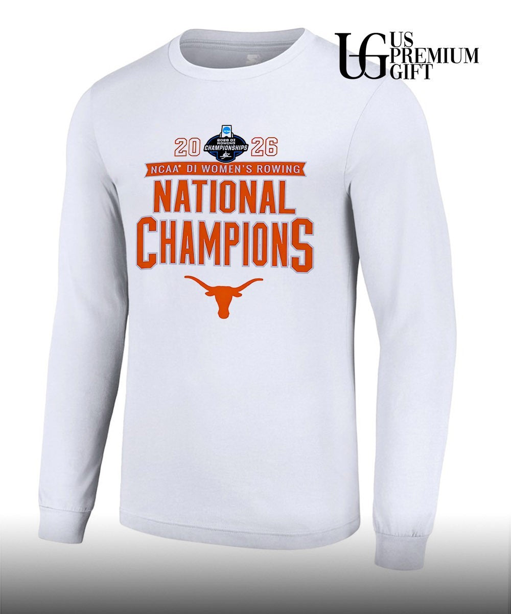Texas Longhorns 2026 NCAA Women’s Rowing National Champions shirt Unisex
