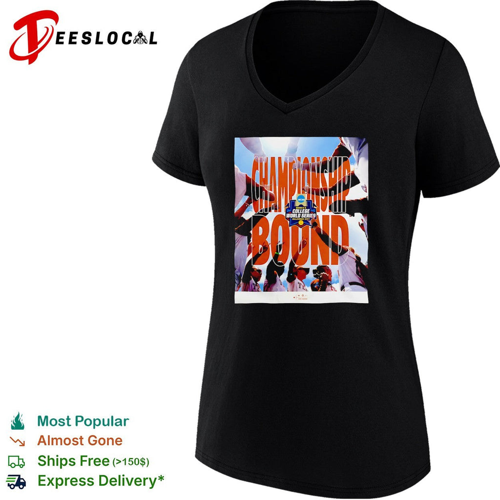 Texas Longhorns Championship Bound Women College World Series NCAA softball shirt Unisex