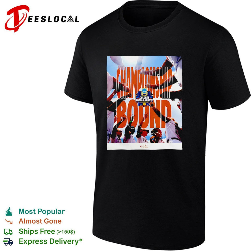 Texas Longhorns Championship Bound Women College World Series NCAA softball shirt Unisex