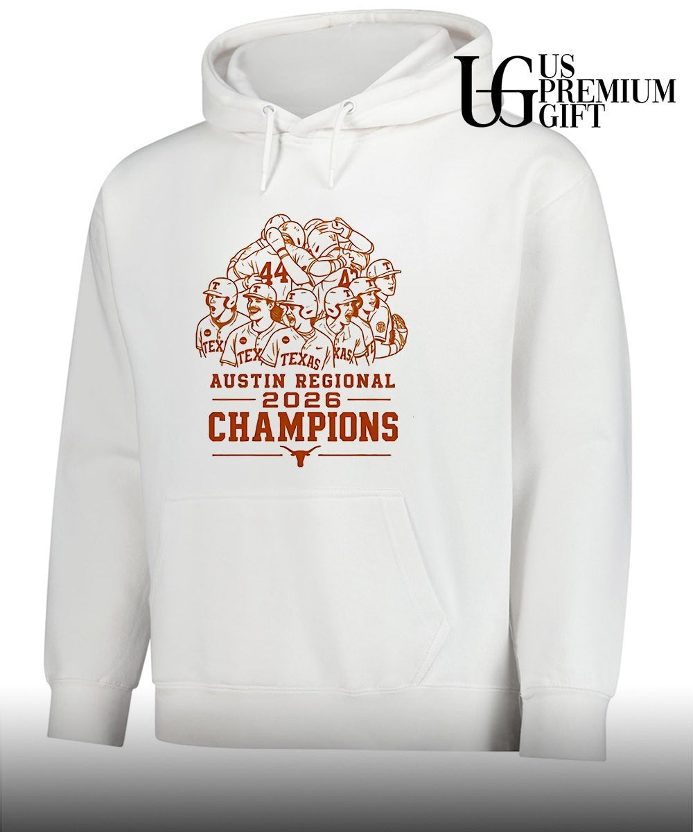 Texas Longhorns NCAA Baseball Austin Regional 2026 Champions shirt Unisex