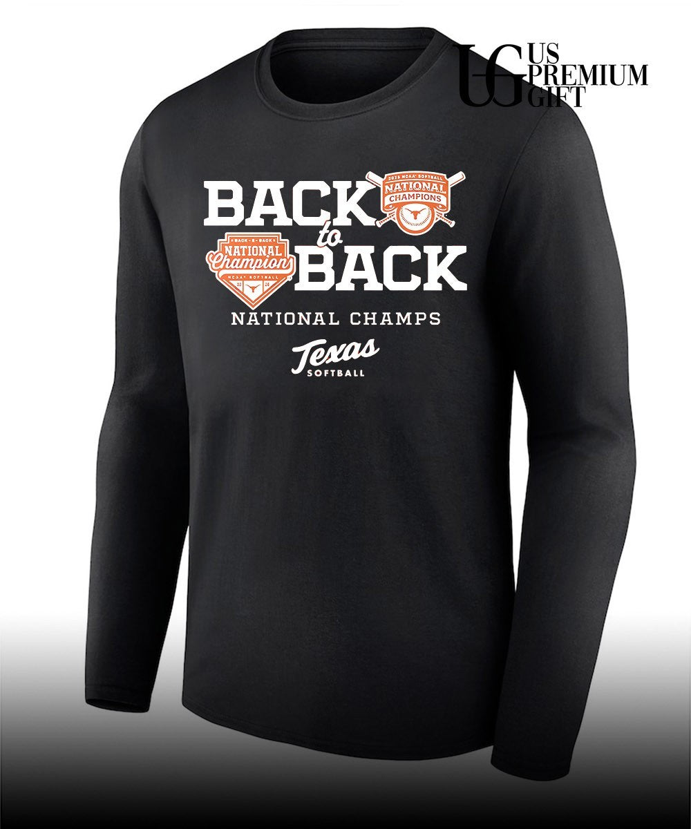 Texas Longhorns Softball Back-To-Back National Champions 2026 shirt Unisex