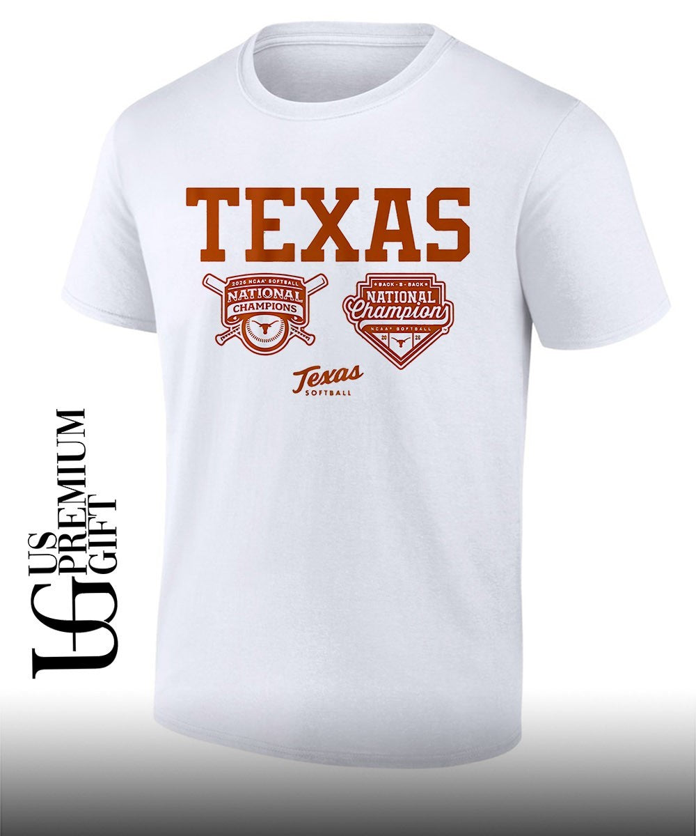 Texas Longhorns Softball NCAA Back-To-Back National Champions 2026 shirt Unisex