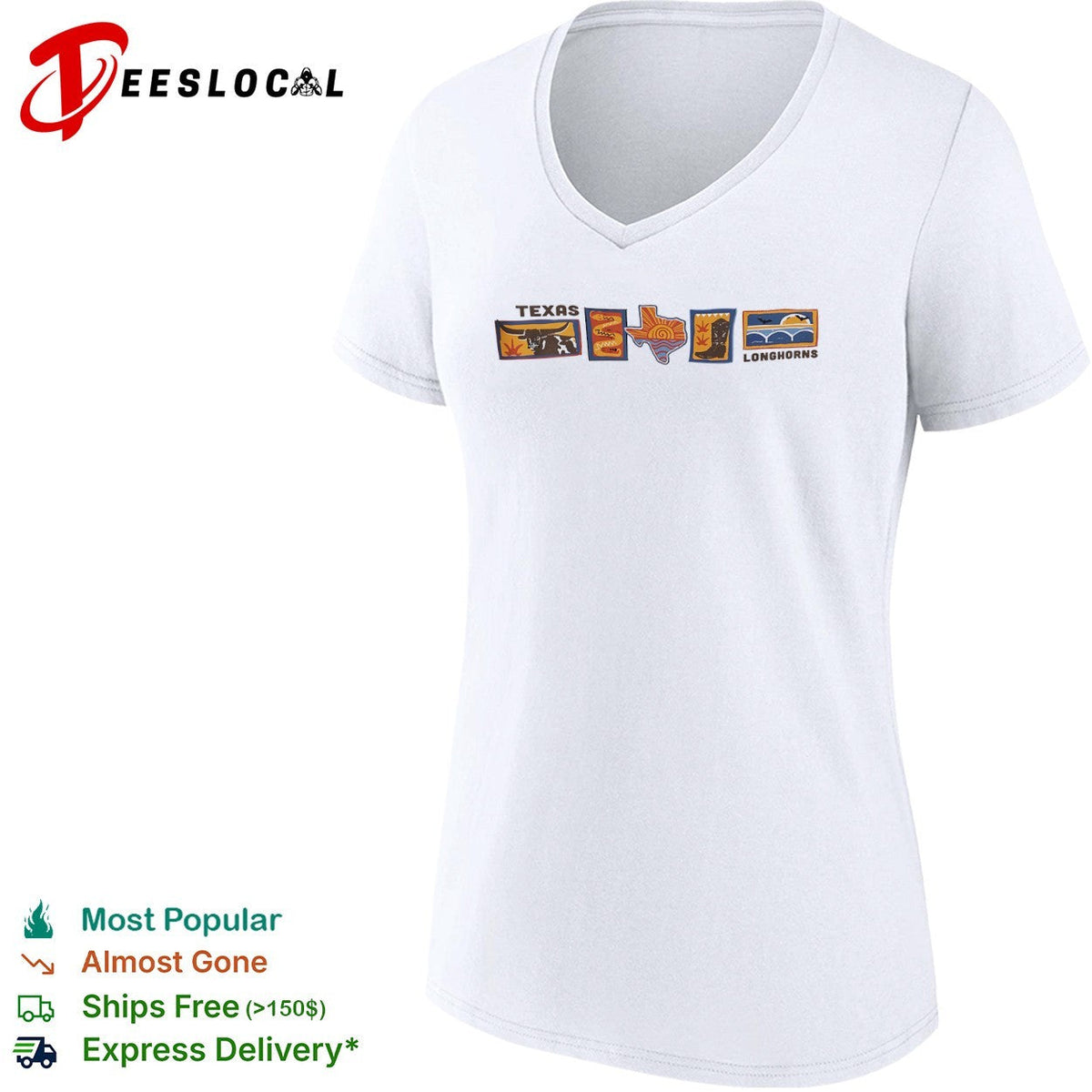 Texas Longhorns University of Texas Southwestern Sun Boot Bats Bridge shirt Unisex