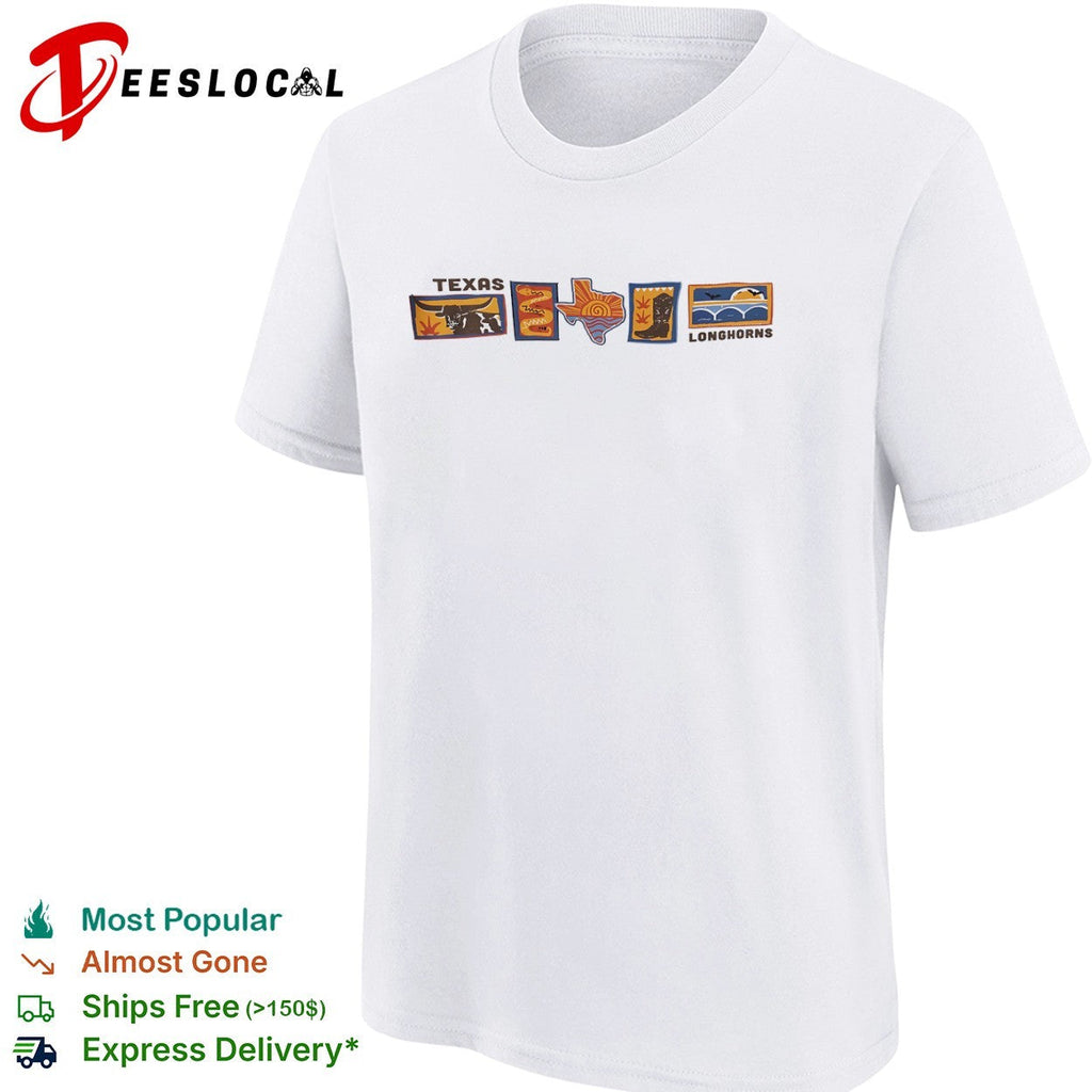 Texas Longhorns University of Texas Southwestern Sun Boot Bats Bridge shirt Unisex