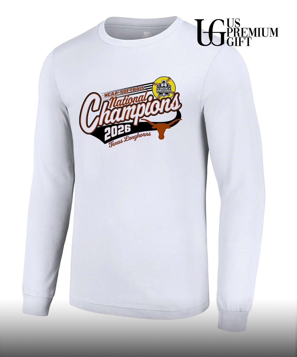 Texas Longhorns Women’s 2026 NCAA Softball National Champions shirt Unisex
