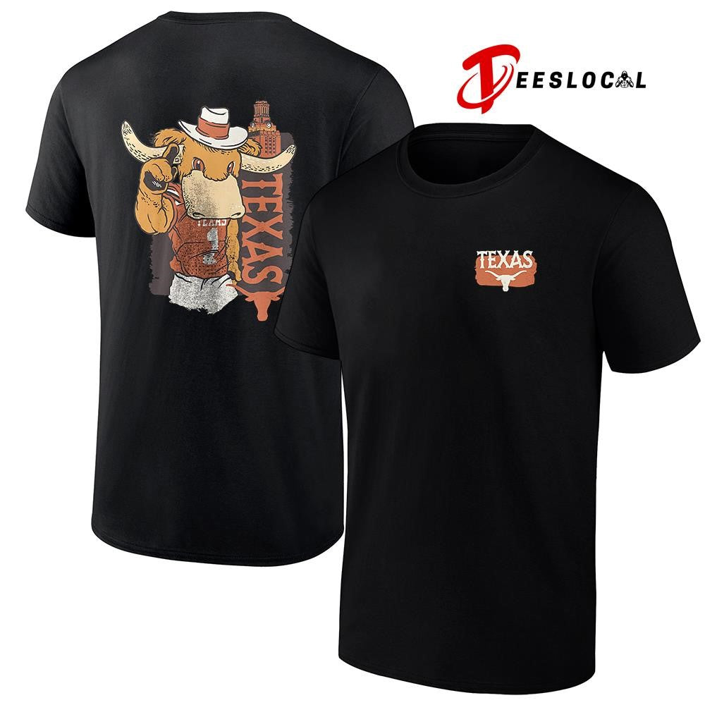 Texas Longhorns house mascot built graphic shirt Unisex
