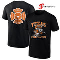 Texas Longhorns x Firefighter Appreciation day mascot shirt Unisex