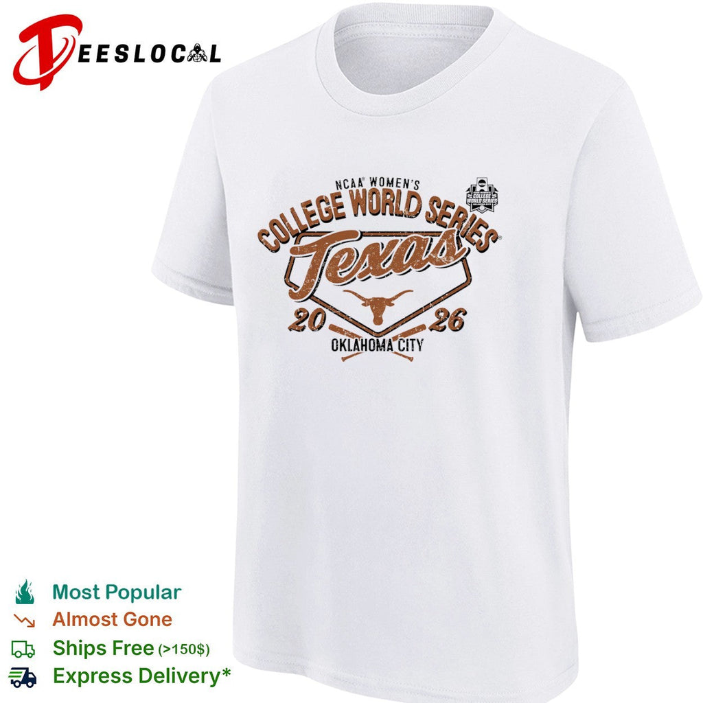 Texas NCAA Women’s College World Series 2026 Oklahoma City shirt Unisex
