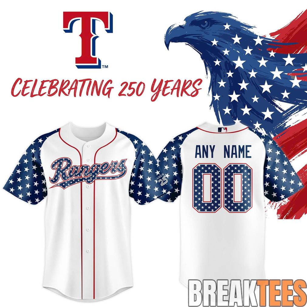 Texas Rangers America’s 250th Limited Jersey Unisex