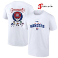 Texas Rangers x Grateful Dead bear mascot shirt Unisex
