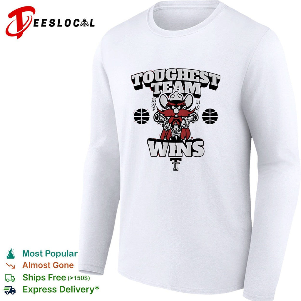 Texas Tech Red Raiders Toughest Team Wins The Masked Rider Basketball shirt Unisex