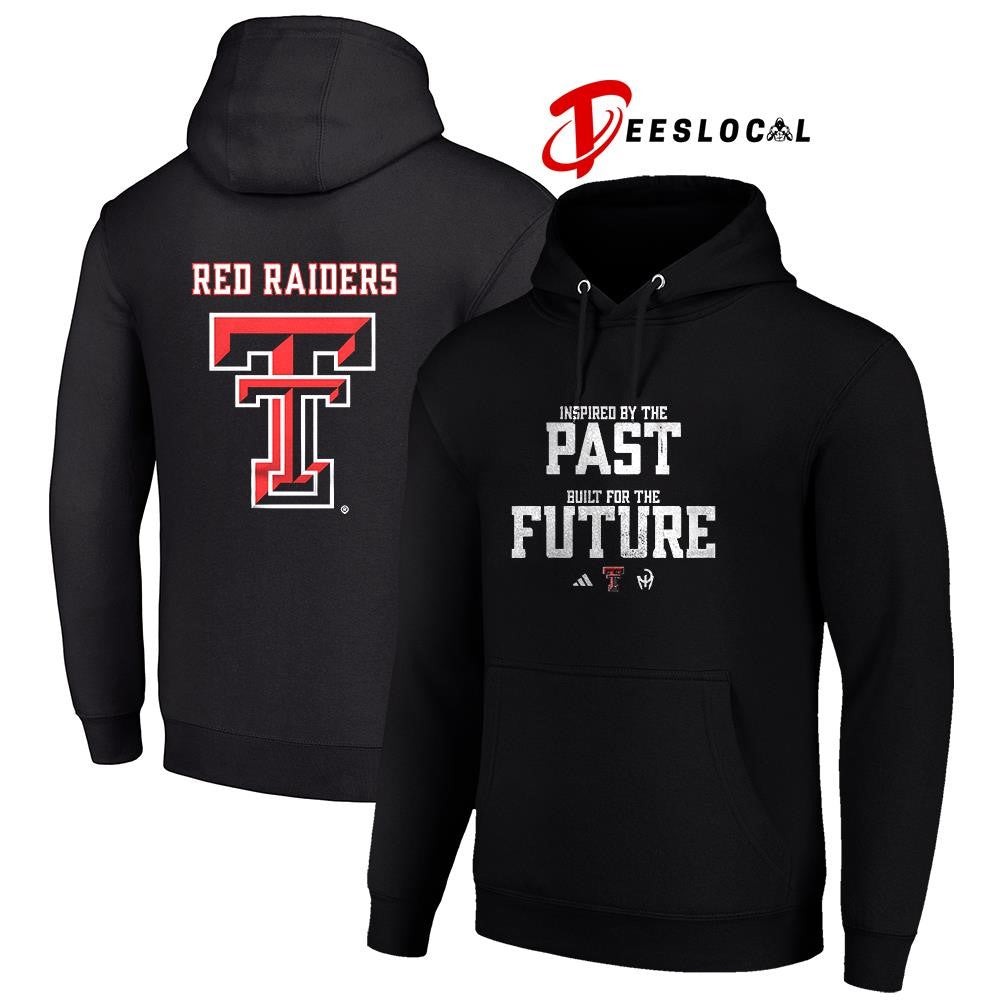 Texas Tech Red Raiders inspired by the past built for the future logo shirt Unisex