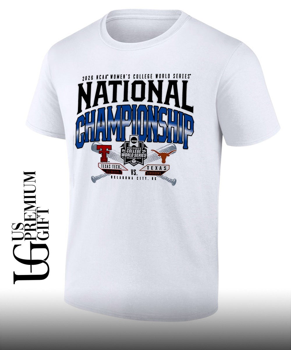 Texas Tech Red Raiders vs Texas Longhorns 2026 NCAA Women’s College World Series shirt Unisex