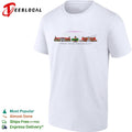 Texas Tech University campus buildings illustration poster shirt Unisex
