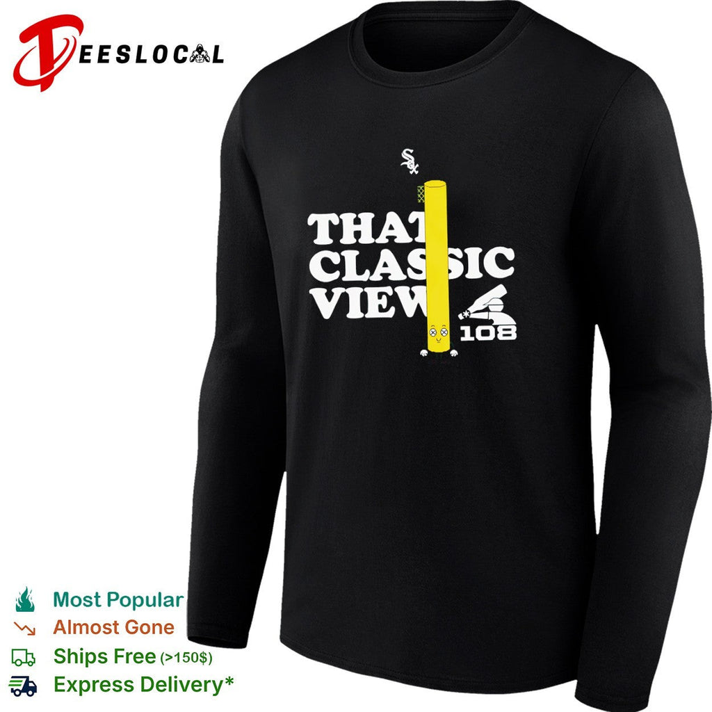 That Classic View 108 Chicago White Sox Foul Pole Shirt Unisex