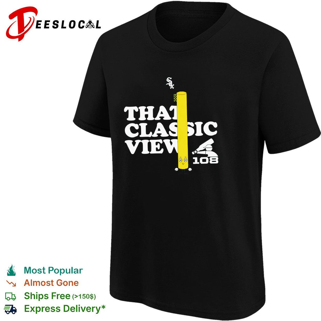 That Classic View 108 Chicago White Sox Foul Pole Shirt Unisex