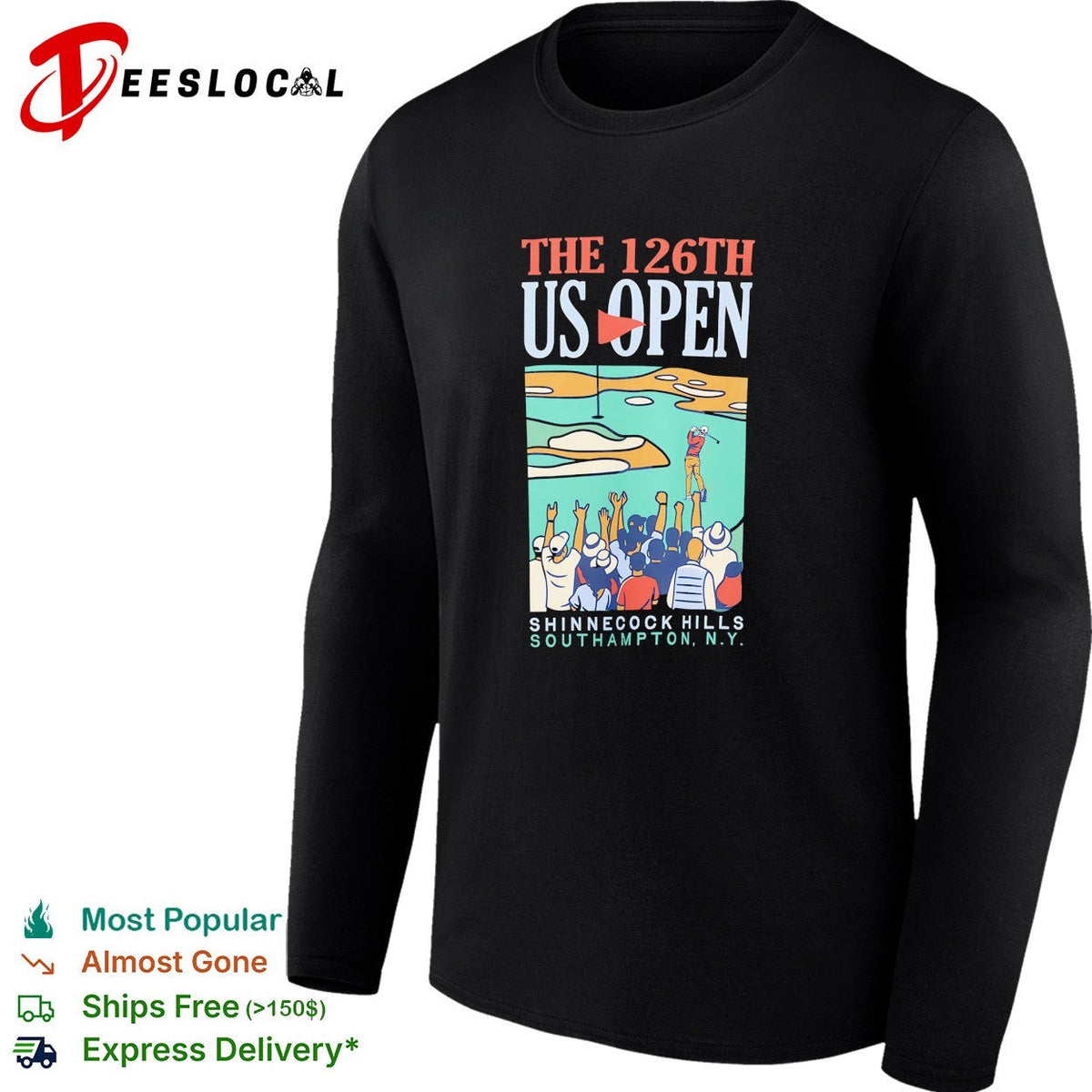 The 126th US Open Shinnecock Hills golf shirt Unisex
