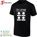 The 4 stages of a day off shirt Unisex
