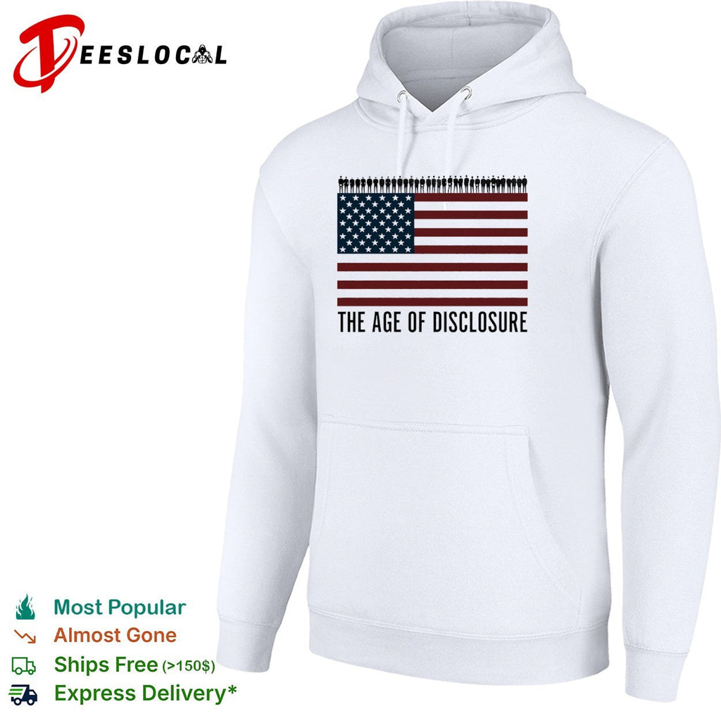 The Age of Disclosure American Flag shirt Unisex