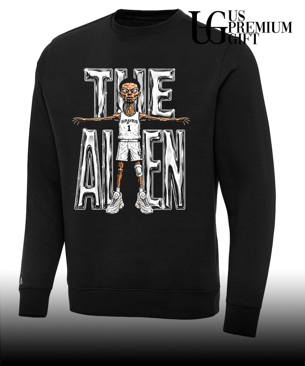 The Alien Victor Wembanyama San Antonio Spurs NBA 2026 shirt Unisex