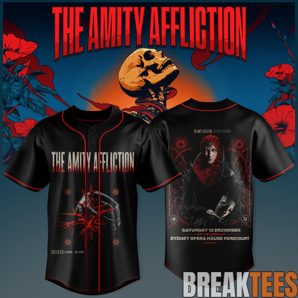 The Amity Affliction Legacy Special Baseball Jersey Unisex