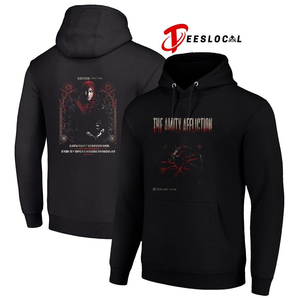 The Amity affliction Europe and UK tour graphic shirt Unisex