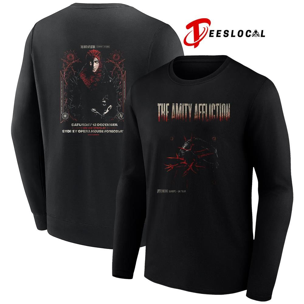 The Amity affliction Europe and UK tour graphic shirt Unisex