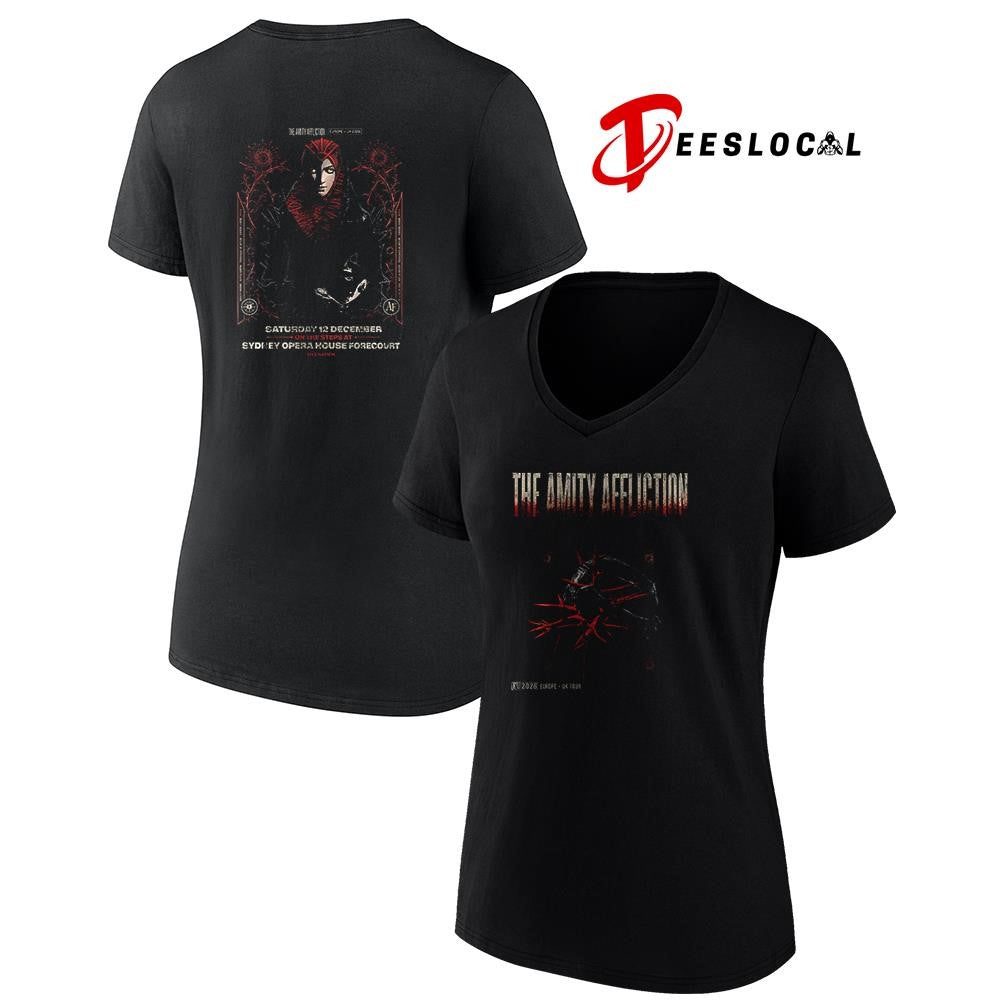 The Amity affliction Europe and UK tour graphic shirt Unisex