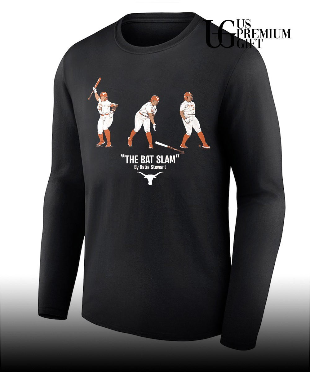 The Bat Slam by Katie Stewart Texas Longhorns NCAA Softball National Champions 2026 shirt Unisex