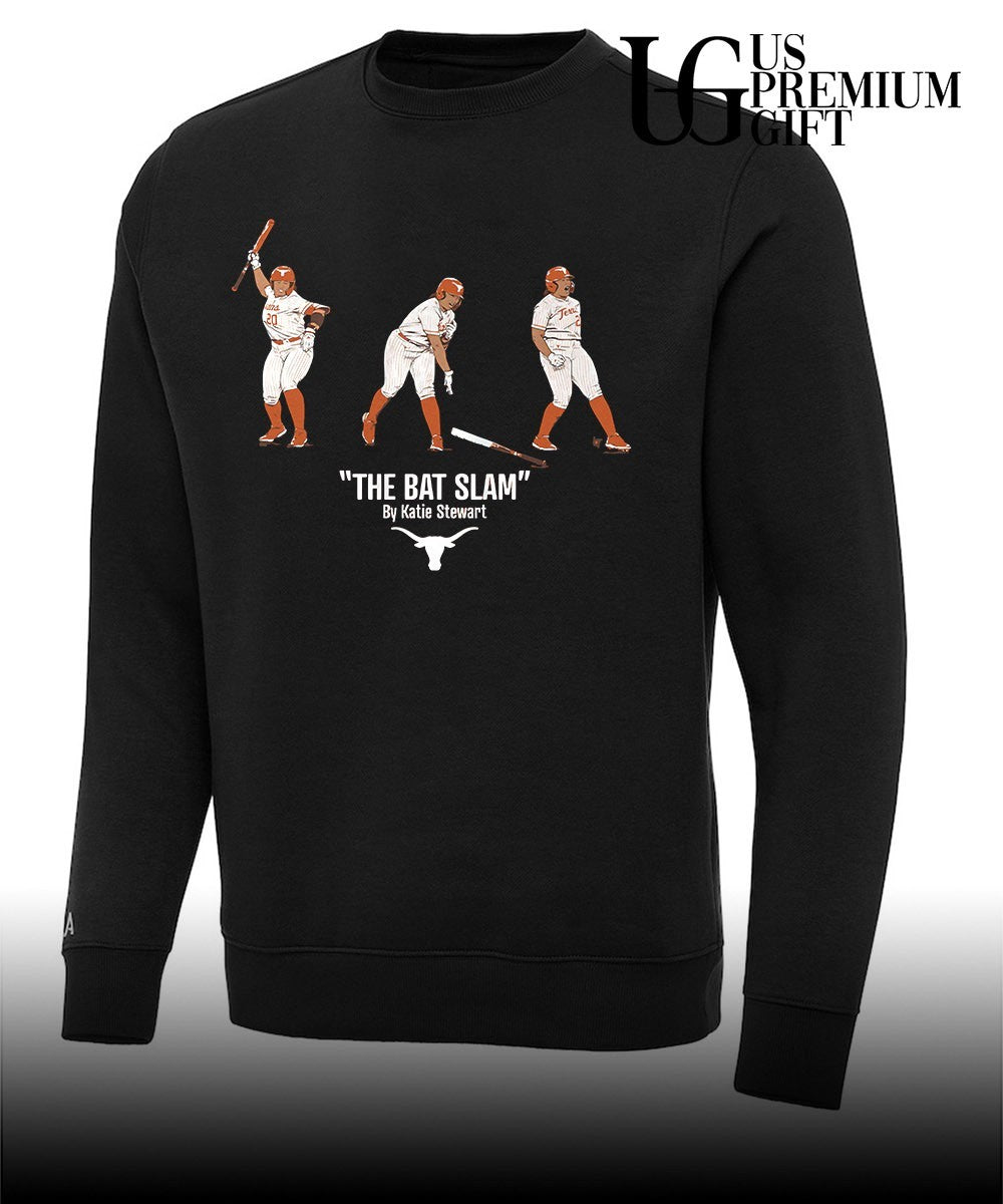 The Bat Slam by Katie Stewart Texas Longhorns NCAA Softball National Champions 2026 shirt Unisex