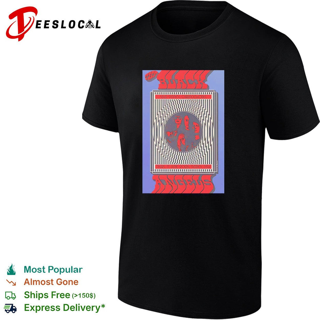 The Black Angels psychedelic concert poster art shirt Unisex