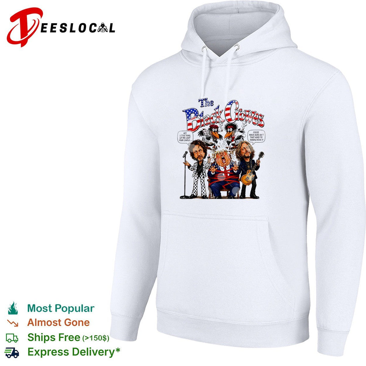 The Black Crowes Donald Trump Hey little thing let me light your candle shirt Unisex