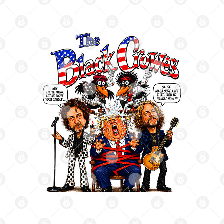 The Black Crowes Dump On Trump Shirt Unisex