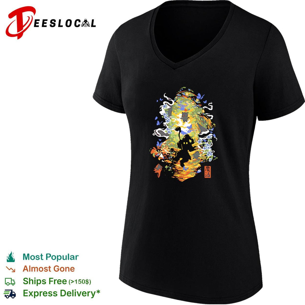 The Black Mage of Dali Vivi Ornitier from Final Fantasy shirt Unisex