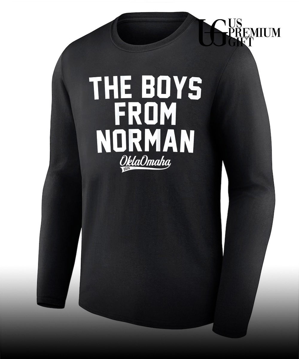 The Boys from Norman Oklahoma Sooners baseball 2026 shirt Unisex