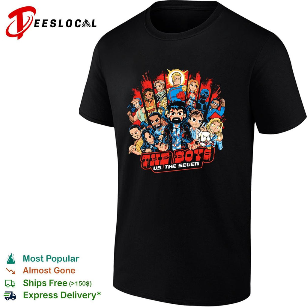 The Boys style of Scott Pilgrim vs The World shirt Unisex