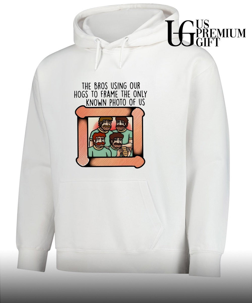The Bros Using Our Hogs to Frame the Only Known Photo of US shirt Unisex