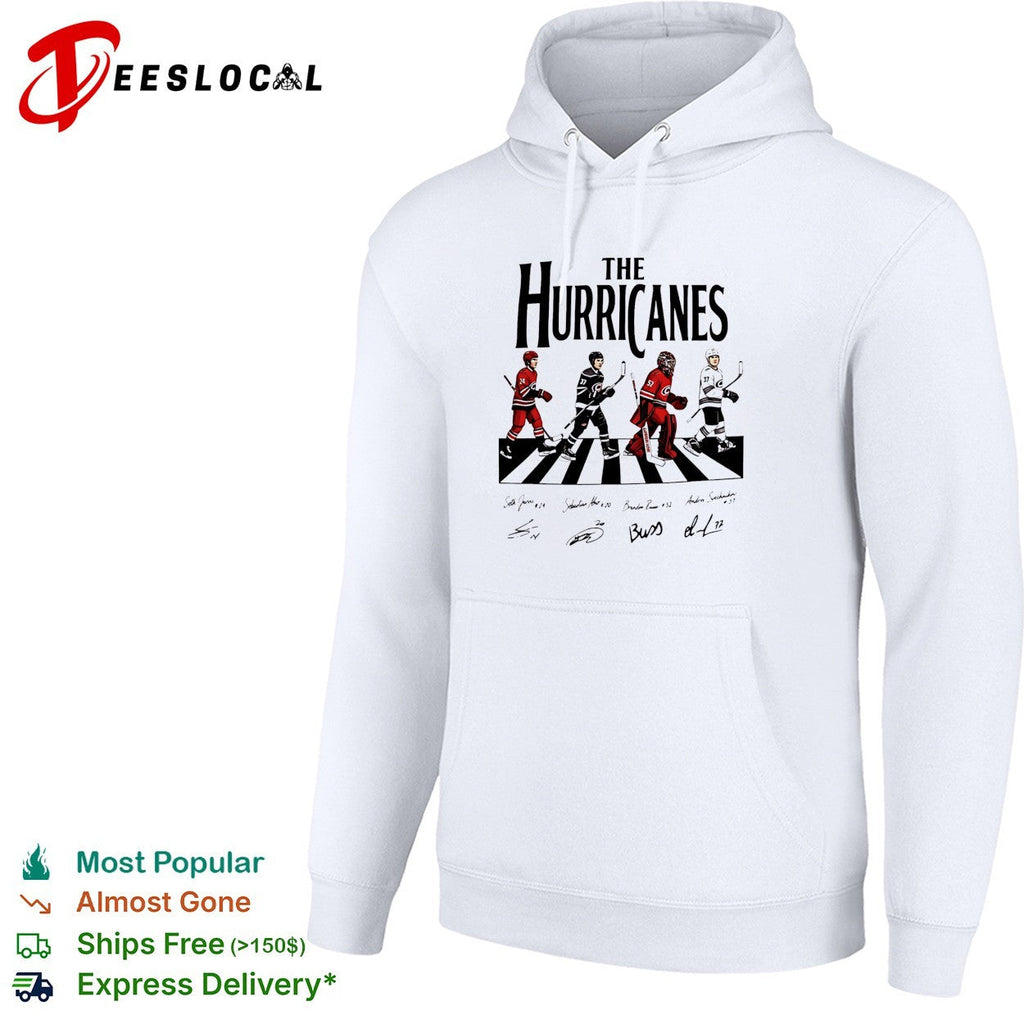 The Carolina Hurricanes road on crosswalk signature shirt Unisex