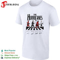 The Carolina Hurricanes road on crosswalk signature shirt Unisex