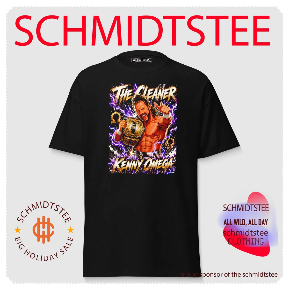 The Cleaner Kenny Omega Pro Wrestling shirt Unisex