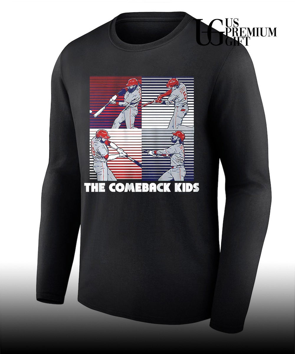 The Comeback Kids Philadelphia Phillies baseball shirt Unisex