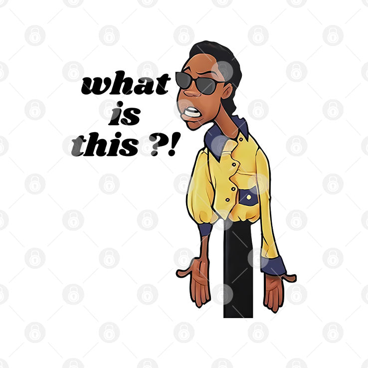 The Cosby Show Malcolm Jamal Warner Gordon Gartrell What Is This T Shirt Unisex