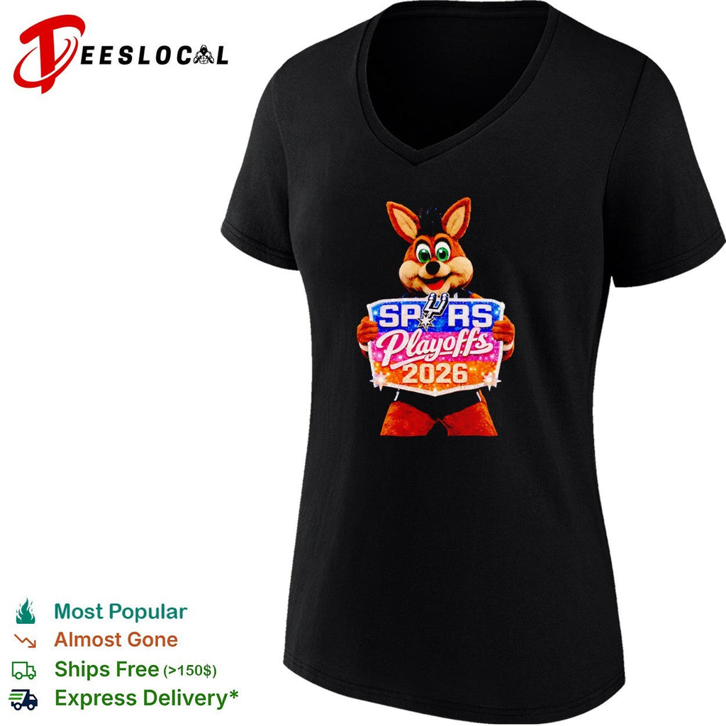 The Coyote San Antonio Spurs Playoffs 2026 shirt Unisex