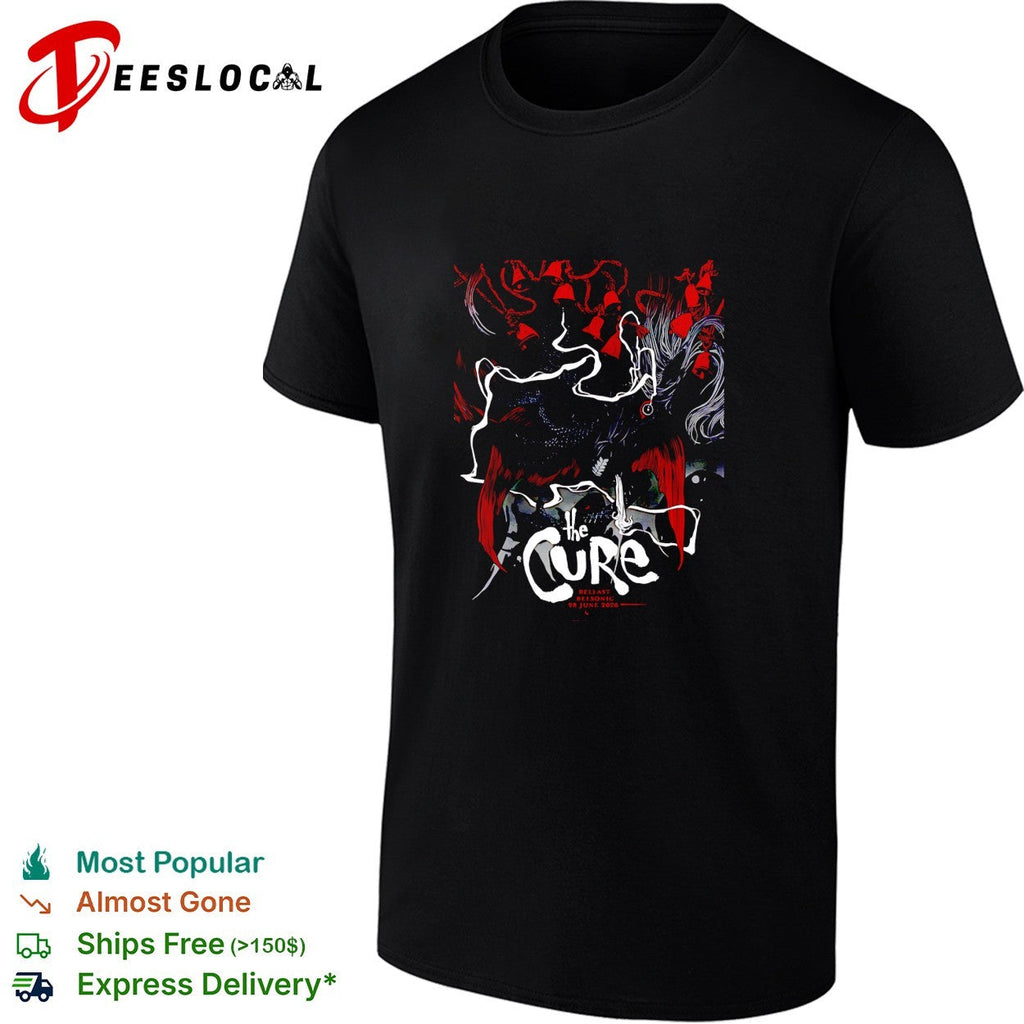 The Cure Belfast UK at Belsonic On 28 June 2026 shirt Unisex