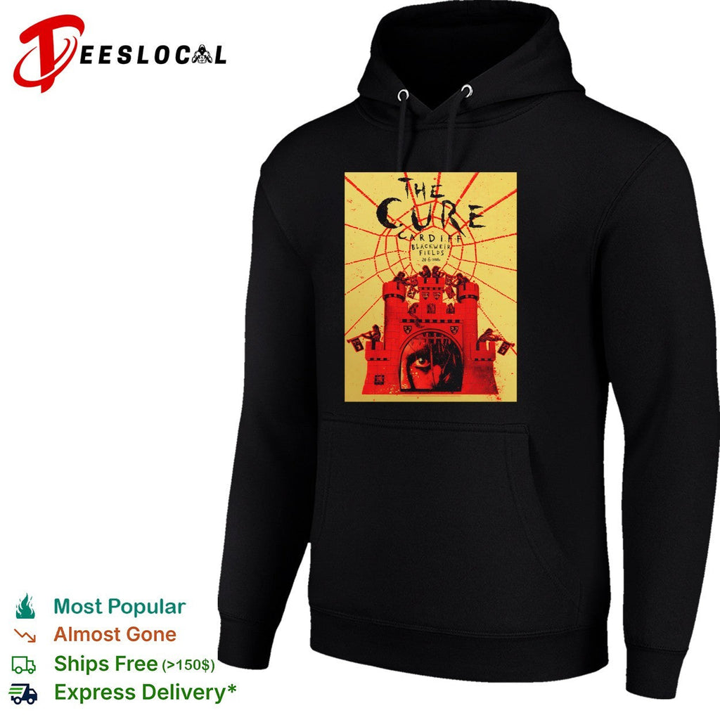 The Cure Cardiff Blackweir Fields poster shirt Unisex