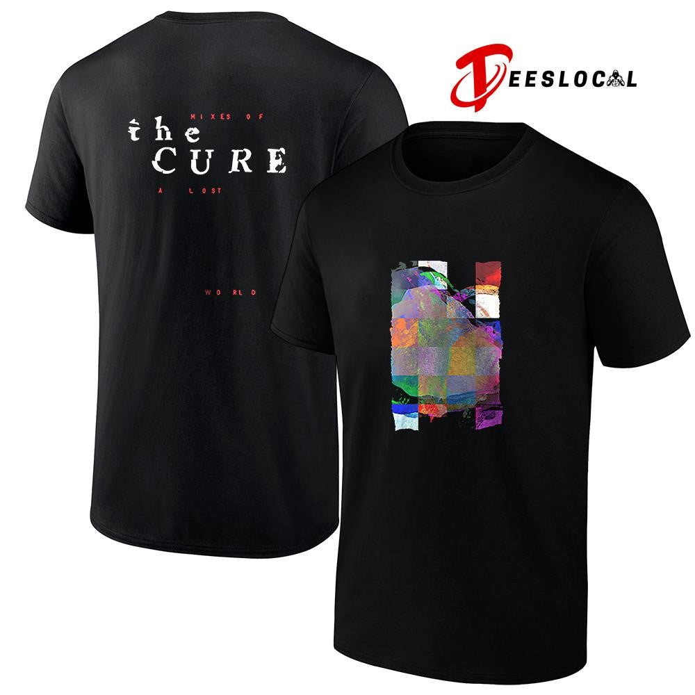 The Cure Mixes Of A Lost World pixel shirt Unisex