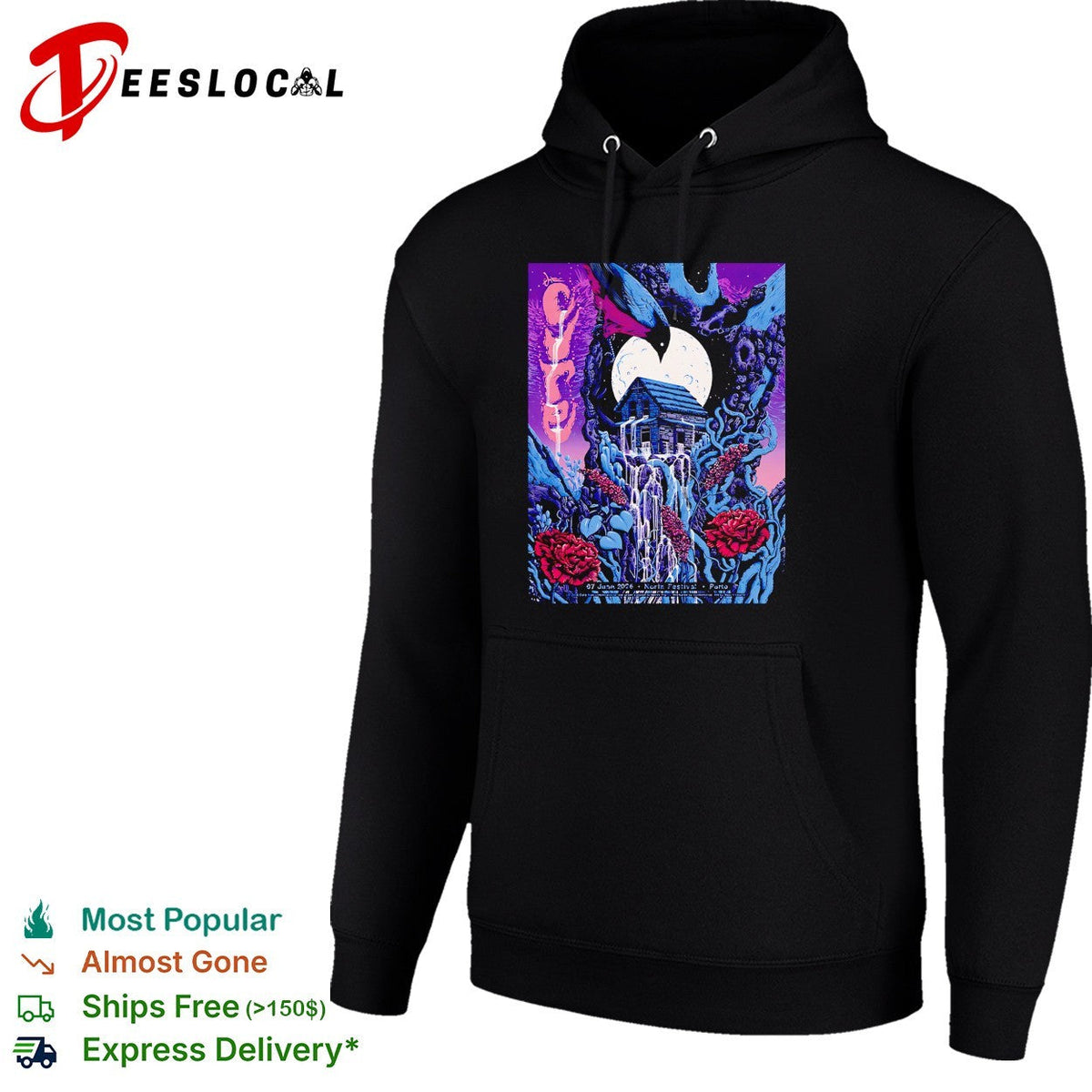 The Cure North Festival 2026 Headline Event In Porto Portugal On 7 June 2026 shirt Unisex